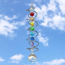Crystal rotate sun - catcher,