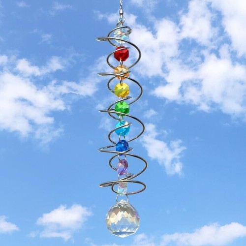 Crystal rotate sun catcher - crystal,