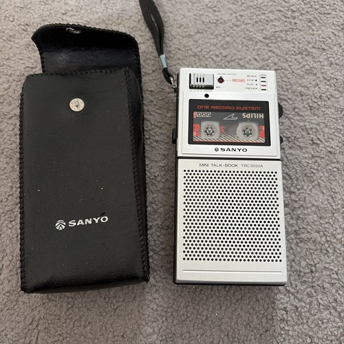 Vintage sanyo mini talkbook - vintage,