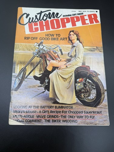 Custom chopper magazine may - custom,