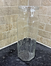 Vintage Glass Pasta Storage Jar, Spaghetti Tagliatelle Macceroni Pastasciutta