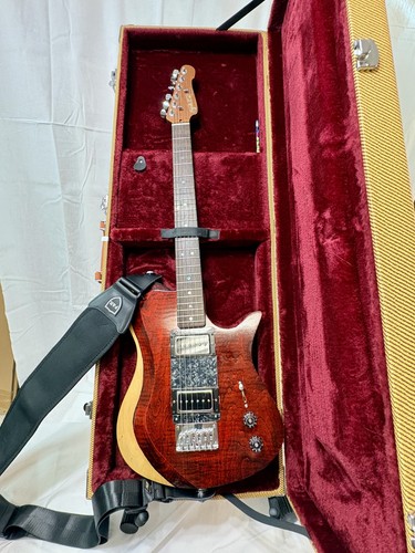 New red electric - , guitar