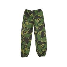 Genuine British Army DPM Waterproof Camo Elasticated Over Trousers GoreTex Pants