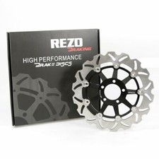 Rezo wavy front brake rotor - front,