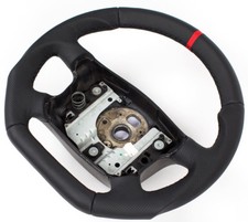 Tuning Flattened Steering Wheel Leather VW Golf 4, Passat B5 1J0419091 Red