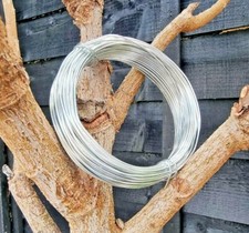 Garden Wire Strong Galvanised Rust Proof 1—36m Long 1-3mm Tying Fixing Training