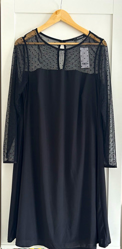 Evans black shift dress - evans,