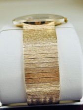 9ct Gold Gents Rolex Precision Manual Wind Wristwatch 1960s Excellent Condition