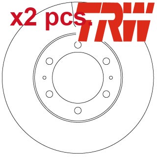 Pcs front brake - pcs,