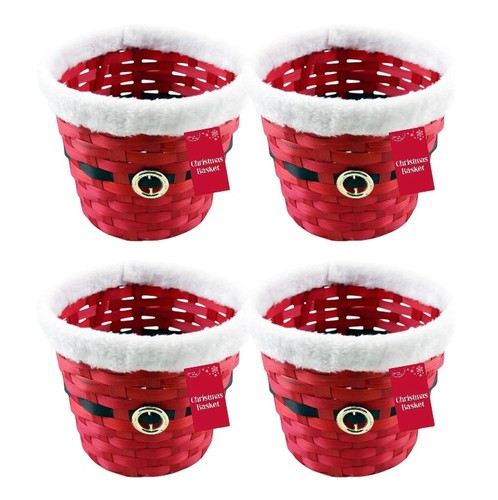 Round christmas hamper - 4,