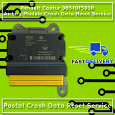 Renault Captur 985107593R Airbag ECU Crash Data Reset Service