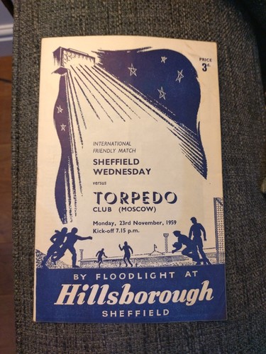 Sheffield wednesday torpedo - wednesday, v
