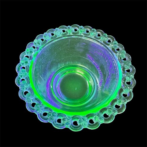 Open lace edged uranium - open,