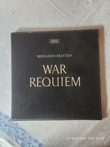 Benjamin britten war - benjamin,
