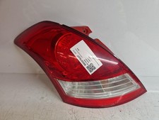 SUZUKI SWIFT MK3 2012 LEFT TAIL LIGHT RED/CLEAR PASSENGER SIDE 3 DOOR HATCHBACK