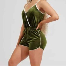 BuffBunny Disco Romper Olive