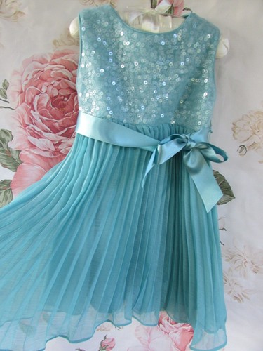 Monsoon teal floaty - floaty, sequin