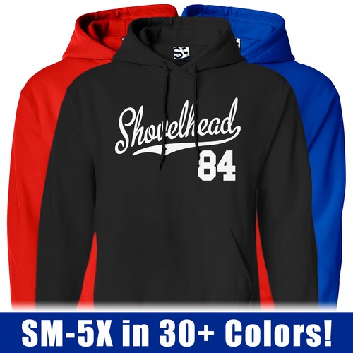 Shovelhead script hoodie - script, |