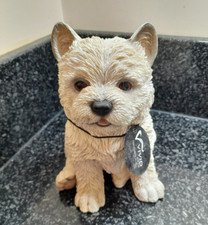 West Highland Terrier Westie Puppy Figure Pet Pal For Life Vivid Arts