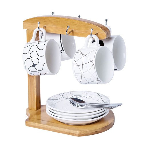Mug drainer tree - tree, stand