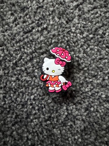 Hello kitty croc jibbitz charm - hello,