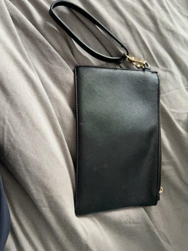 Linea black wristlet clutch - linea,