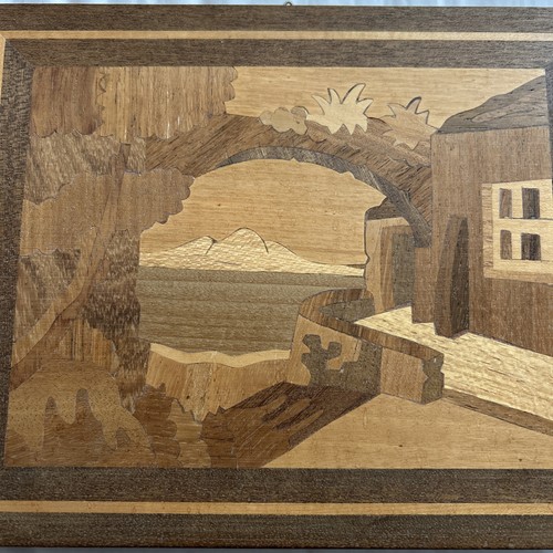 Vintage italian inlaid wood - vintage,