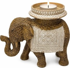 Elephant Tea Light Candle