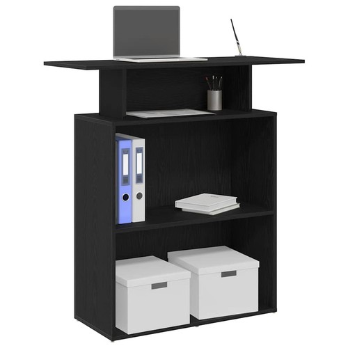 Reception desk black - reception,