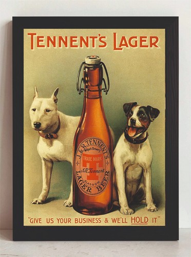 Tennent lager give your - us,