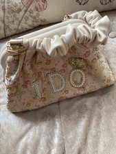 Vendula London I DO Wedding Bride Handbag Purse