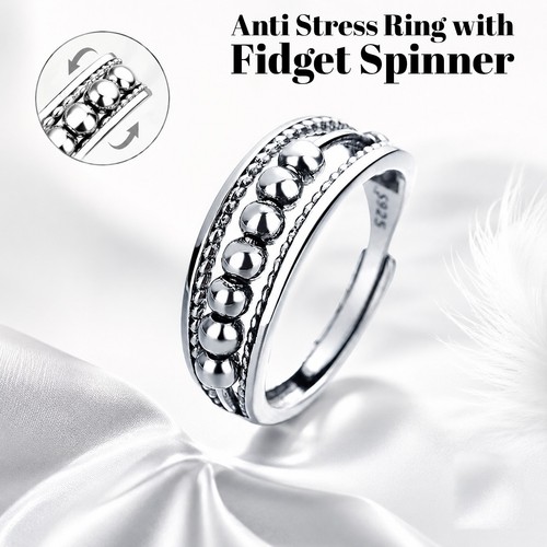 Anxiety ring 925 sterling - anxiety,