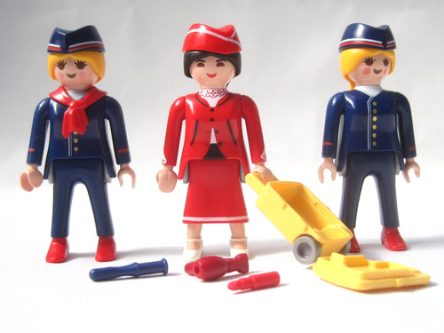 Playmobil airport plane - plane, air
