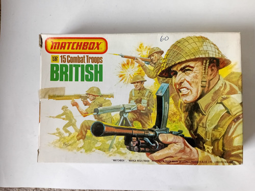 Matchbox british infantry - british,