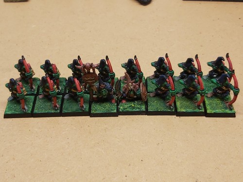 Night goblin archers age - night, archers.