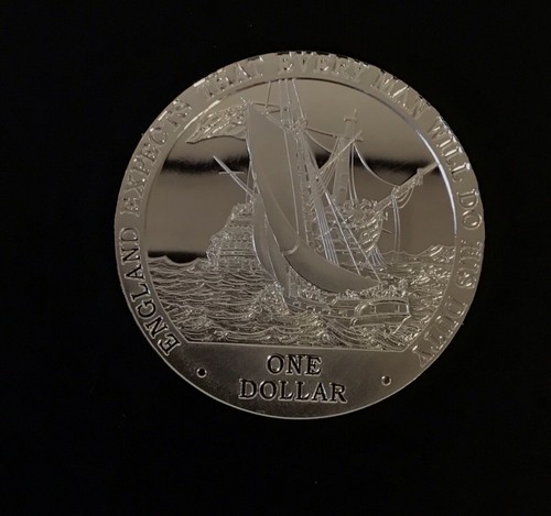 Cook islands one dollar - cook, coin