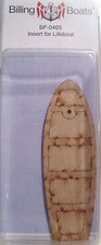 Billing Boats Accessory BF-0405 2 x 31mm x 95mm Wooden Lifeboat Inserts RM48Post