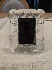 Waterford Crystal Small Picture Frame The Velveteen Rabbit Collection W/ Box
