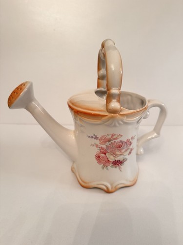 Vintage ceramic watering can - vintage,