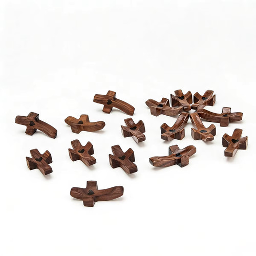 Small wooden pocket - wooden,