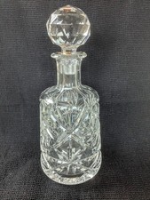 Vintage lead crystal decanter