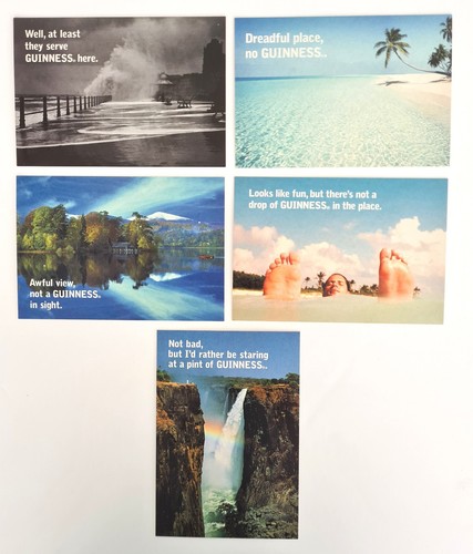 Guinness postcard collection - guinness,