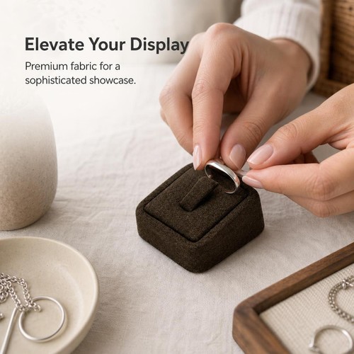 Fabric jewelry display - fabric,