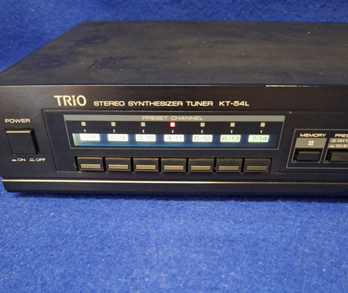 Trio stereo synthesizer tuner - trio,