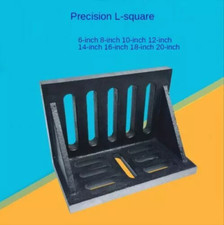 90 Degree Fixing Plate 8 inch Machine Tool Milling Machine Right Angle Seat