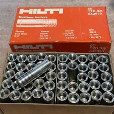 50 HILTI  TOOTHLESS DROP IN