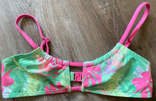 Zara tropical pattern bikini - zara,