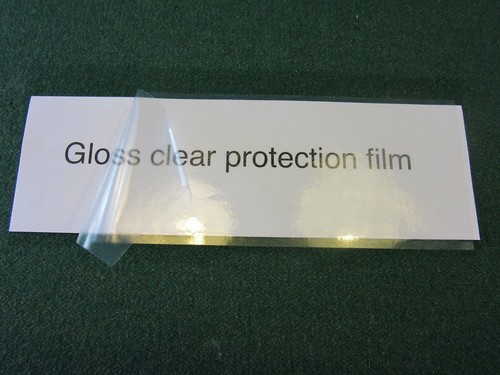 Gloss clear laminate sticky - clear, laminate,sticky