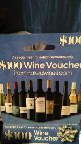 100 wine voucher gift - $100,