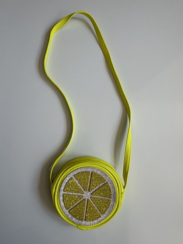 Girls shiny lemon bag - girls,